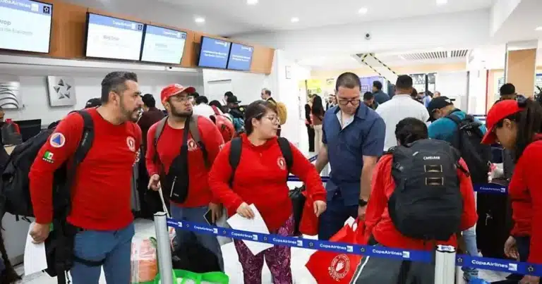 Brigada de topos mexicanos viajan a Venezuela