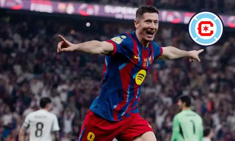 Robert Lewandowski llegaría a la MLS con el Chicago Fire