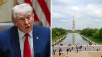 trump endurece postura y amenaza con 10 años de cárcel por daños al monumento a lincoln