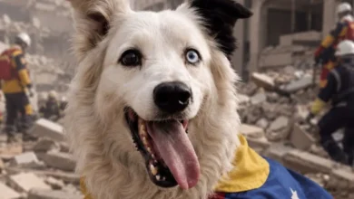tsunami el perro rescatista que se convierte en héroe tras los terremotos en venezuela