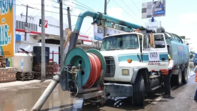 ayuntamiento de veracruz realiza trabajos para reducir acumulación de agua en la carretera veracruz xalapa