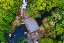 puente dos arroyos conecta a 6 comunidades