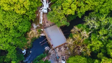 puente dos arroyos conecta a 6 comunidades