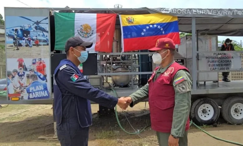 regresan a veracruz buques de la marina tras misión humanitaria en venezuela