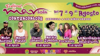 veracruz anuncia festival del mar 2026 en coatzacoalcos con manuel turizo y natalia jiménez
