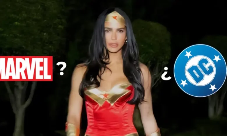 bárbara de regil quiere interpretar a wonder woman, pero comete un error que se vuelve viral