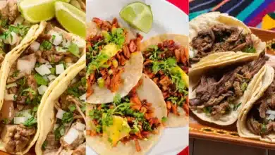 3 tipos de tacos que puedes disfrutar este domingo que juega México (Fotos de internet)