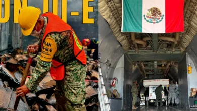 Ejercito de México ha rescatado a 2 personas con vida y 80 cuerpos en Venezuela (Fotos de Ejército Mexicano)