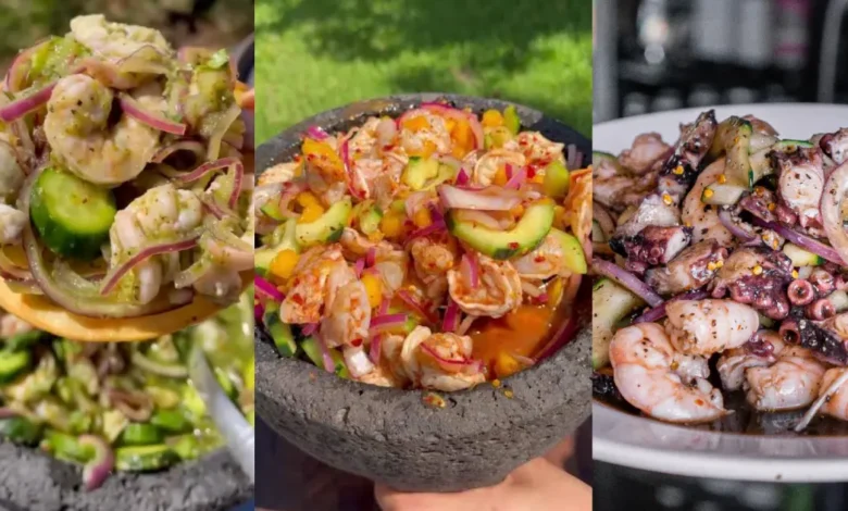 Tres formas de preparar un delicioso aguachile, recetas fáciles (Fotos de internet)