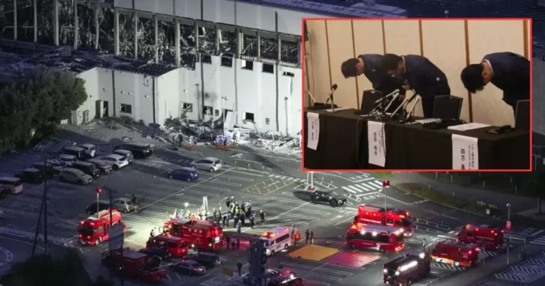 explosión en centro comercial de kumamoto deja tres empleados muertos presidente de aeon ofrece disculpas