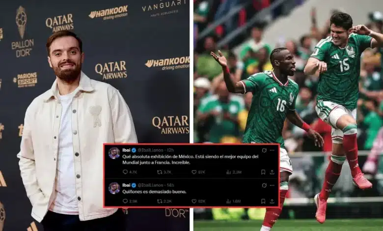 ibai llanos elogia a la selección mexicana tras eliminar a ecuador del mundial 2026