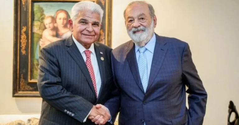 josé raúl mulino se reúne con carlos slim para impulsar nuevas inversiones mexicanas en panamá