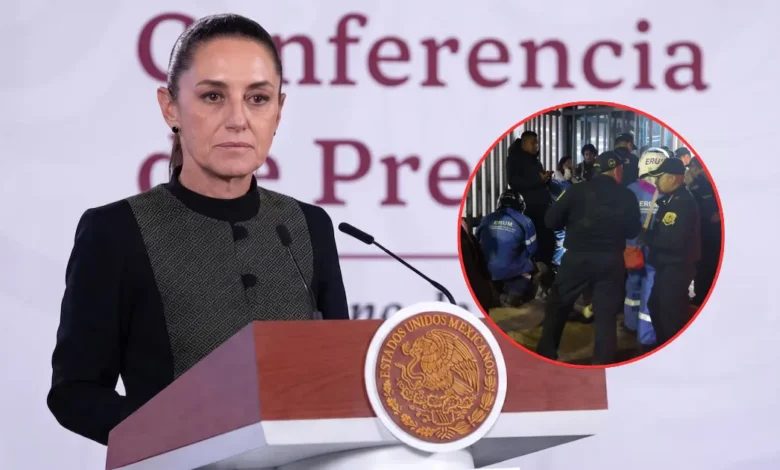 sheinbaum expresa condolencias por la muerte de tres aficionados durante festejos en el Ángel de la independencia