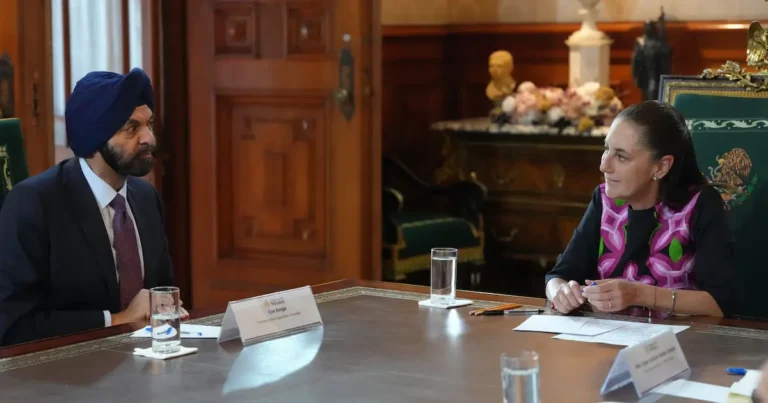 sheinbaum y el banco mundial fortalecen diálogo para impulsar el plan méxico