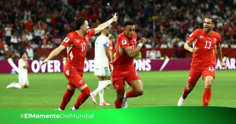 suiza a octavos de final, derrota 2 0 a argelia