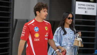 ¡bebé en camino! alexandra leclerc presume su baby bump en el gp de hungría y desata rumores de embarazo