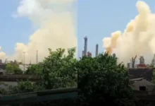 Captan fuga en la Refinería Lázaro Cárdenas de Minatitlán (Fotos de redes sociales)