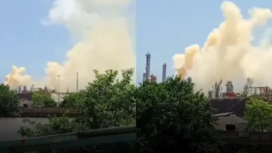 Captan fuga en la Refinería Lázaro Cárdenas de Minatitlán (Fotos de redes sociales)