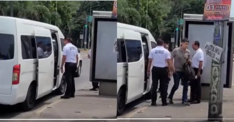 Aumenta uso de plataformas de transporte en Veracruz, en medio de inconformidades (Fotos de redes sociales)