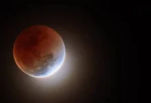 Eclipse lunar podrá verse en Veracruz esta noche (Foto de internet)