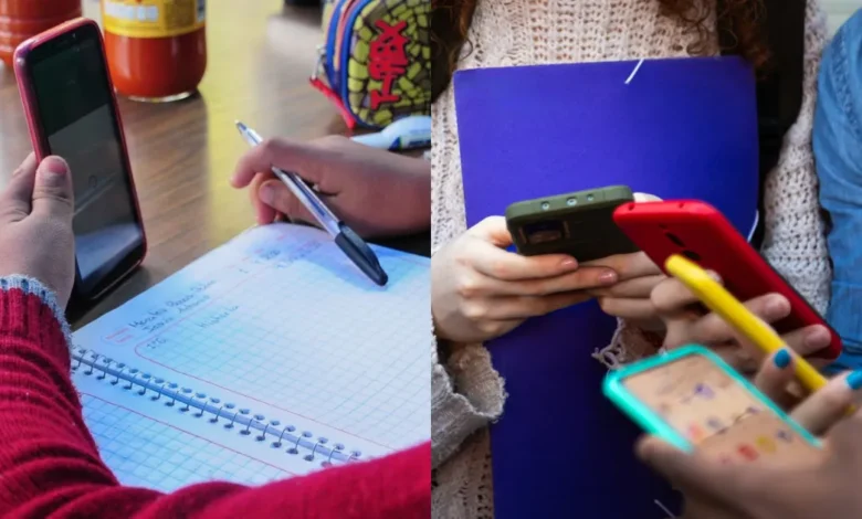 Veracruz alista prohibición de celulares en las escuelas (Fotos de internet)