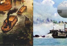 Gigantes de hierro sepultados: Los barcos de vapor sumergidos en el río Papaloapan (Fotos Wikipedia y redes sociales)