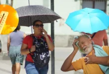 Protección Civil de Veracruz alerta por temperaturas extremas superiores a los 39°C por el paso de la canícula (Fotos El Universal y Canva)