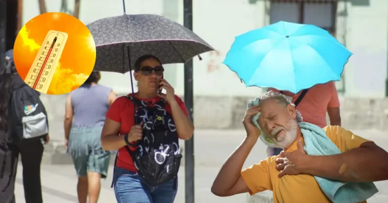 Protección Civil de Veracruz alerta por temperaturas extremas superiores a los 39°C por el paso de la canícula (Fotos El Universal y Canva)