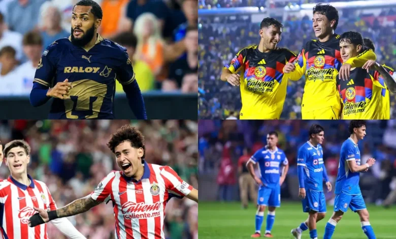 Agenda completa de la Liga MX cuatro partidos imperdibles para el domingo 16 de agosto (Fotos Mexsport, TUDN)