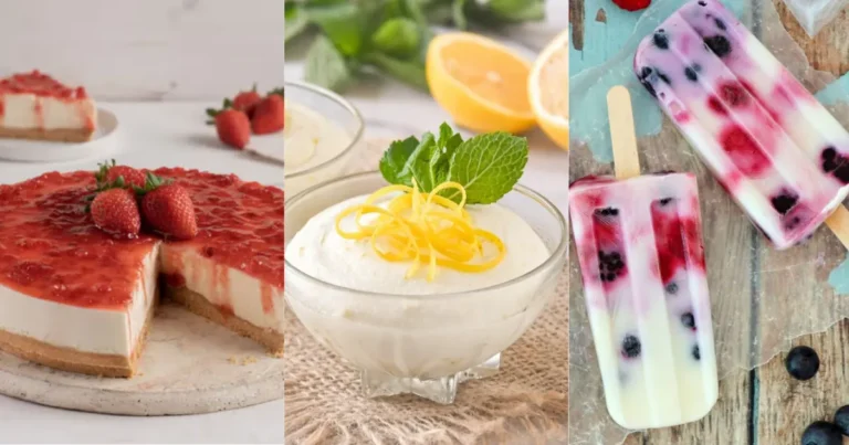 3 postres fríos ideales para este clima caluroso (Fotos de internet)