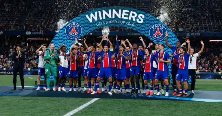 PSG gana la Supercopa de Europa (Foto de X de Paris Saint-Germain)