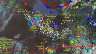 Pronóstico del clima: avanzan ondas tropicales núm. 28 y 29, continúan las lluvias (Foto de Conagua)