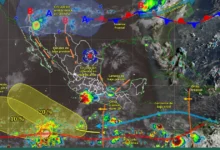 Pronóstico del clima: onda tropical núm. 29 generará fuertes lluvias (Imagen de Conagua)