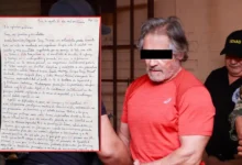 hernán bermúdez requena se declara inocente desde el altiplano con una carta y acusa de persecución política
