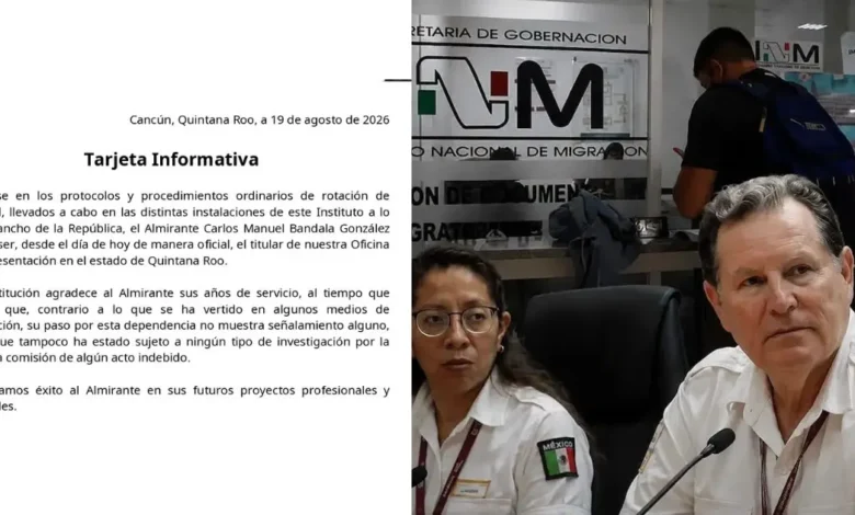 inm confirma salida de carlos manuel bandala como titular en quintana roo