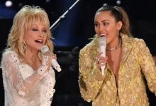 miley cyrus despide a dolly parton, su madrina