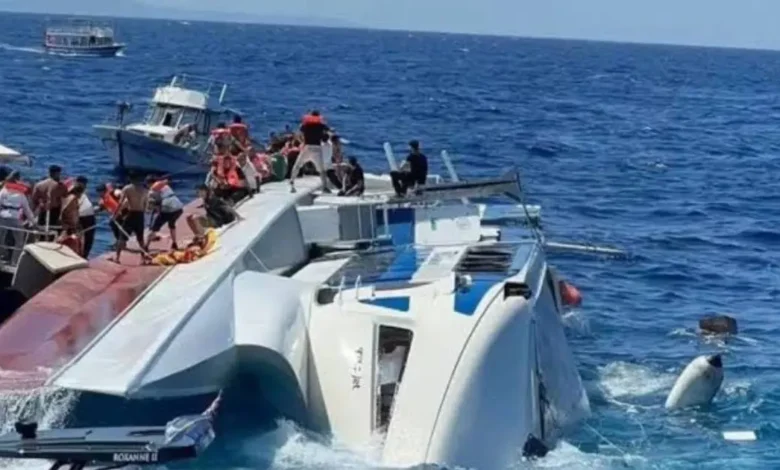 Naufragio de ferry en Chipre deja 17 desaparecidos y ocho fallecidos