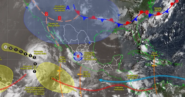 onda de calor y lluvias fuertes golpean a méxico