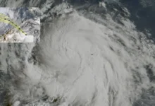 Pronóstico meteorológico alerta por impacto de ondas tropicales y fuertes lluvias en México (Fotos Redes Sociales)