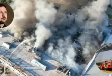 Ucrania promete represalias tras ofensiva con drones rusos contra centro comercial en Krivi Rig (Fotos Oleksandr Hanzha y N+)