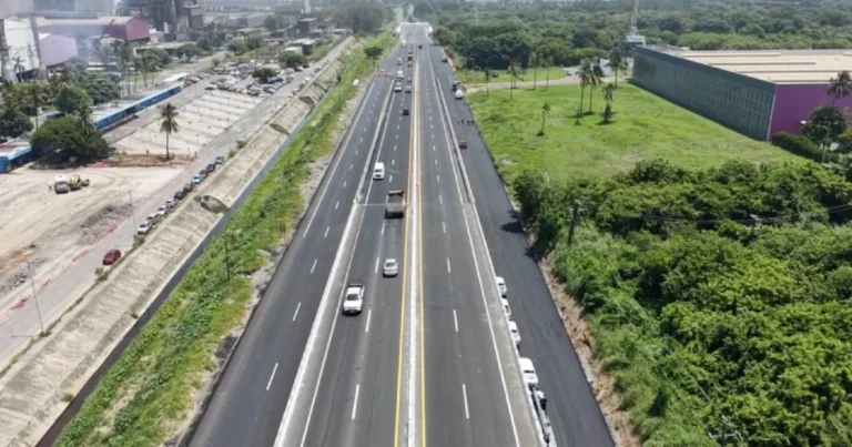 Distribuidor Vial de Veracruz alcanza 91% de avance