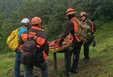 hombre hallado sin vida en las minas, veracruz