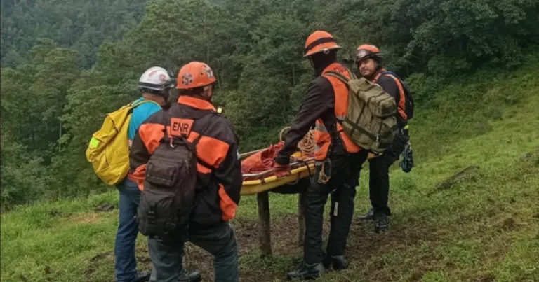 hombre hallado sin vida en las minas, veracruz
