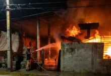 incendio de vivienda en gutiérrez zamora