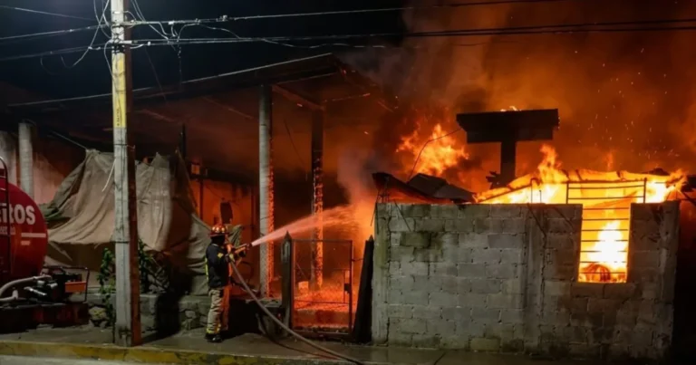 incendio de vivienda en gutiérrez zamora