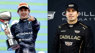 Checo Pérez abandona GP de España, Antonelli es el ganador (Fotos de internet)