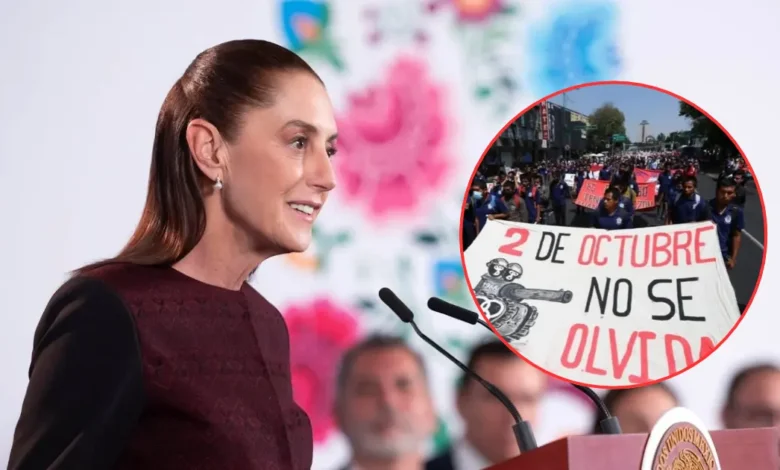 Hay libertad de manifestación por el 2 de octubre, afirma Claudia Sheinbaum (Foto de internet)