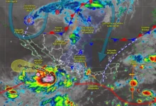 Pronóstico del Tiempo Hoy en México: llegada de huracán Rachel y frente frío (Imagen de Conagua)