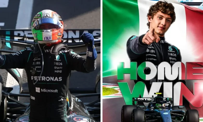 VIDEO: Kimi Antonelli gana el GP de Italia tras remontar desde la P19