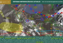 lluvias intensas en guanajuato y tormentas en varias regiones de méxico